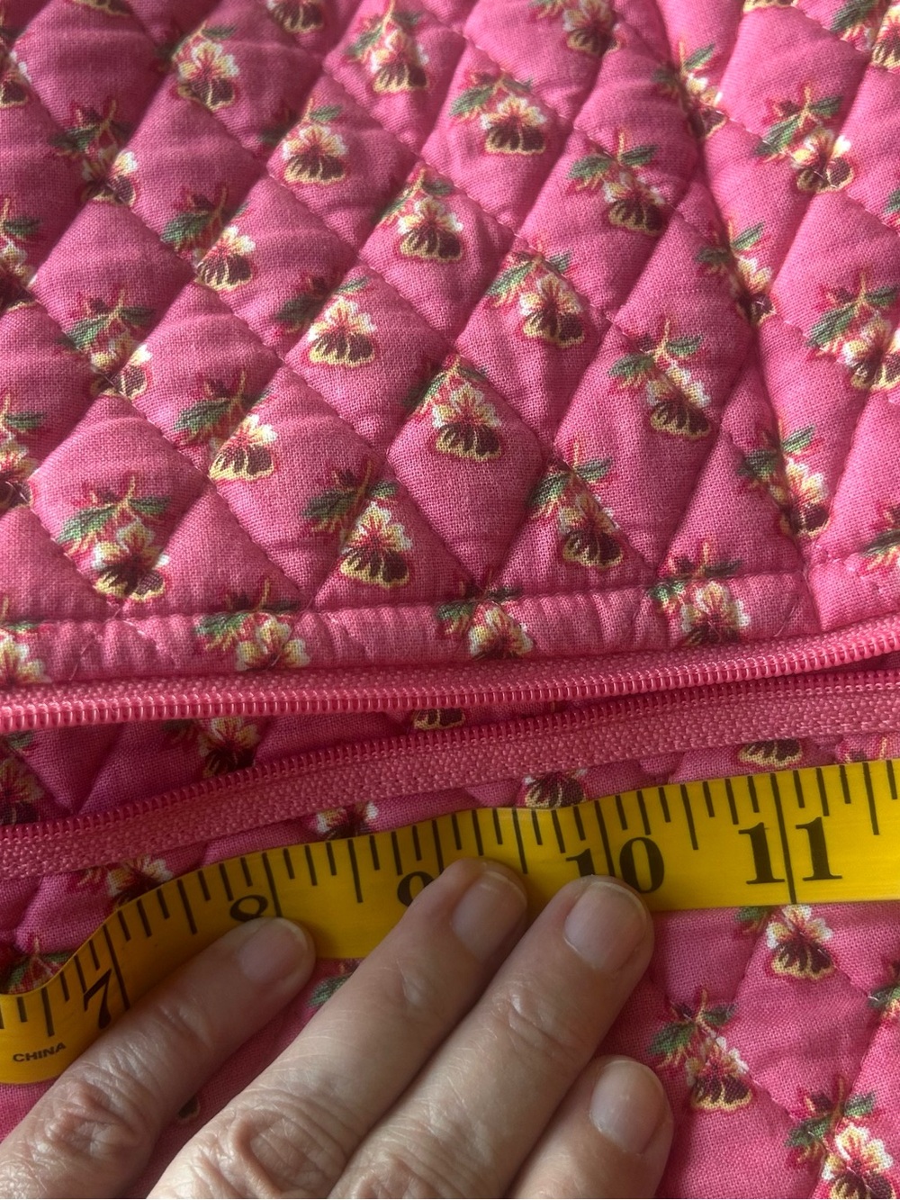Garment Bag Vera Bradley Pink Pansy - Picture 9 of 15